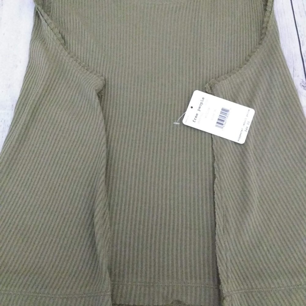 Free People Ribbed Boxy Tank Top - Picture 12 of 14